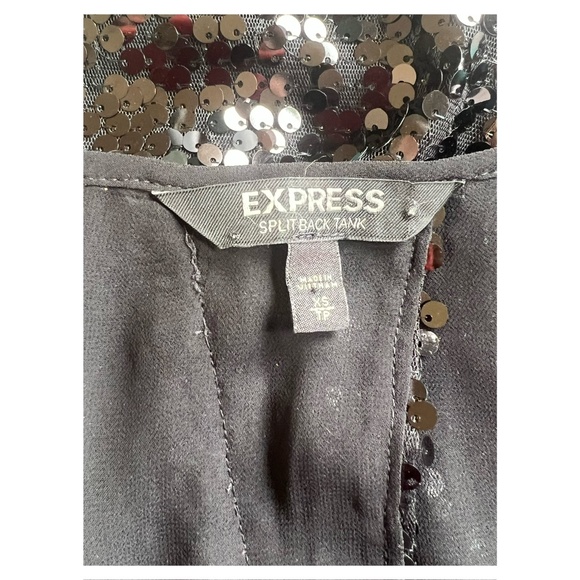 Express Sequined Tank Top - Picture 3 of 3